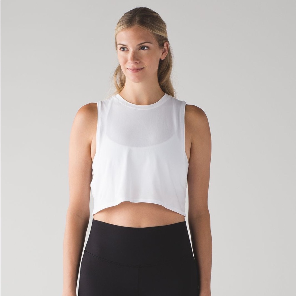 Lululemon Muscle Love Crop Tank 8